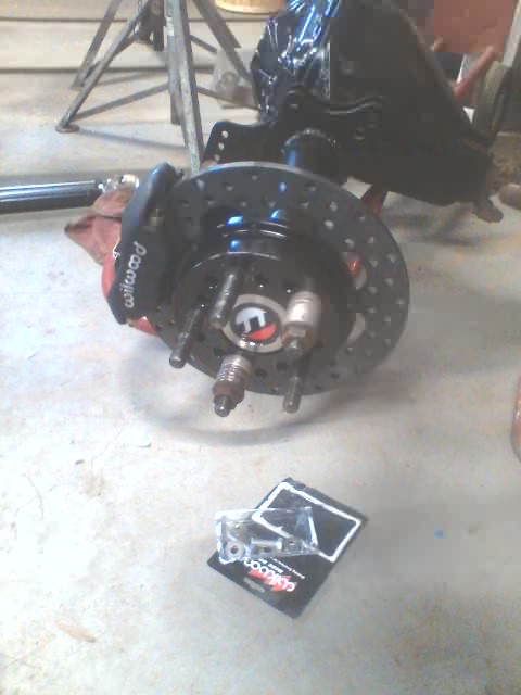 Attached picture Rear brakes installed.jpg